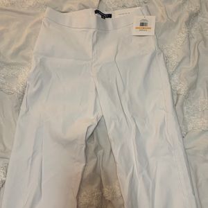 White Mid-Rise, Slim Leg Ankle pant